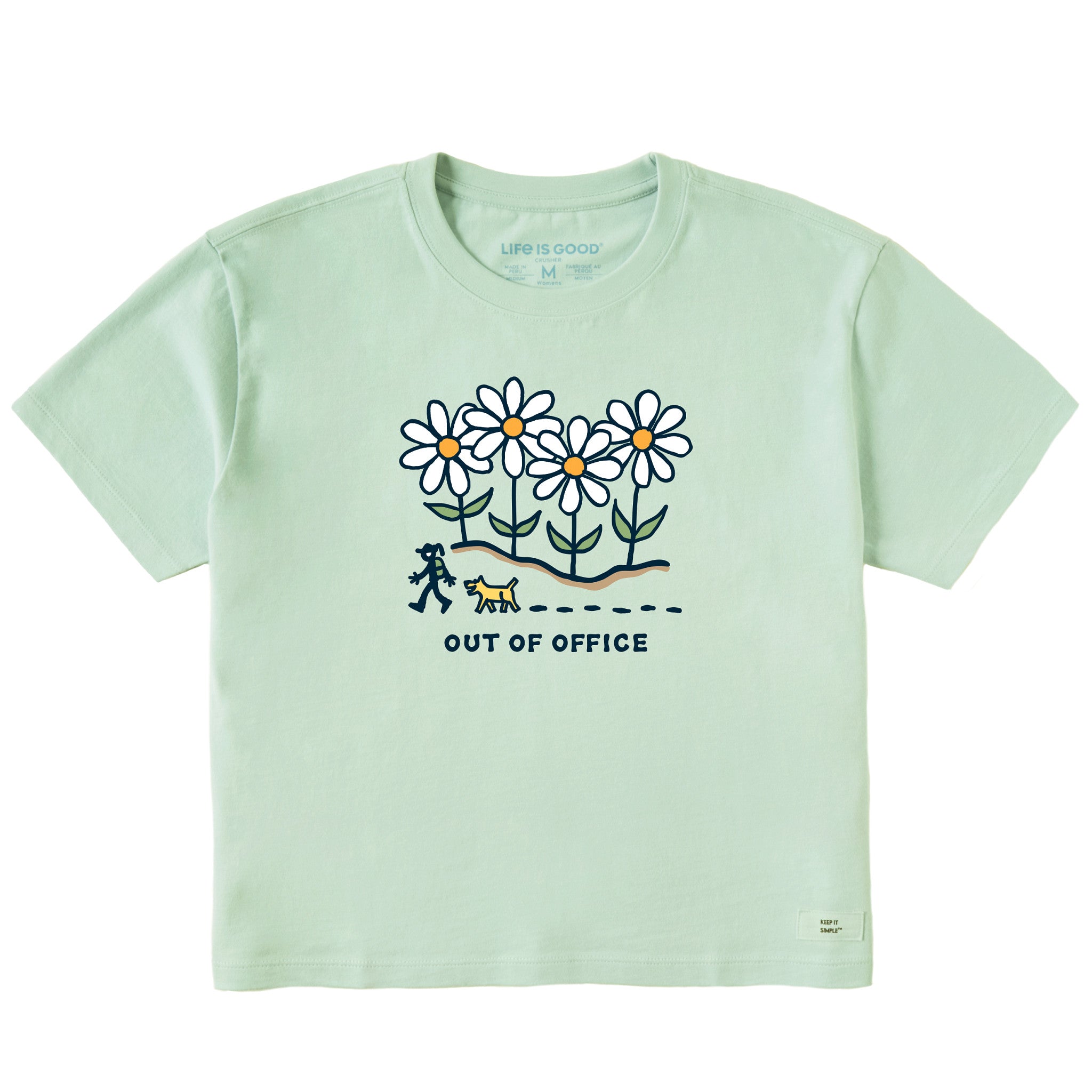 Daisy Hike Out of Office Boxy Tee