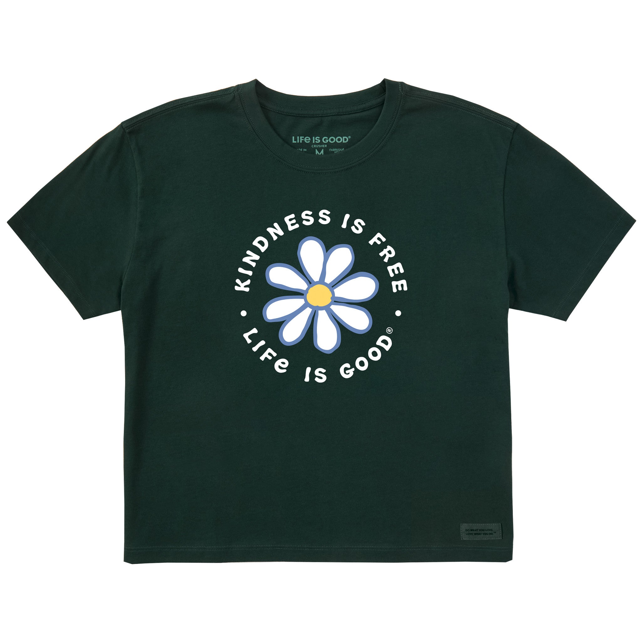 Kindness is Free Daisy Boxy Tee