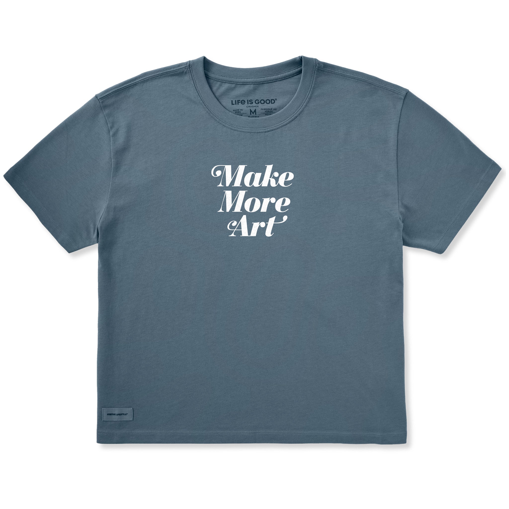Make More Art Boxy Tee